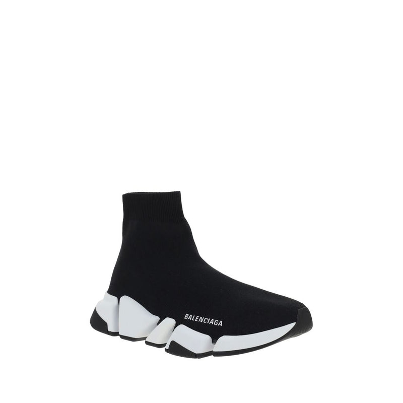 Balenciaga Black Polyester Speed Sneakers for Women