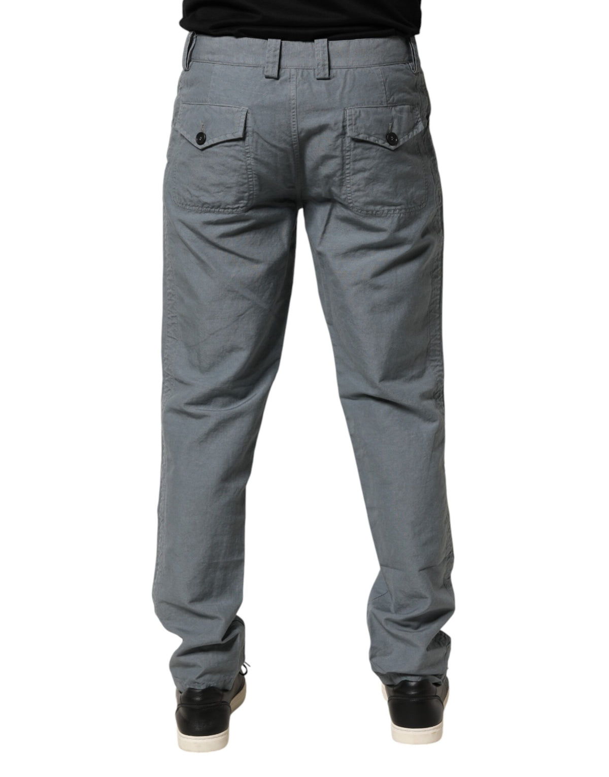 Master Coat Jeans Denim Homme Gris Regular Fit en Coton