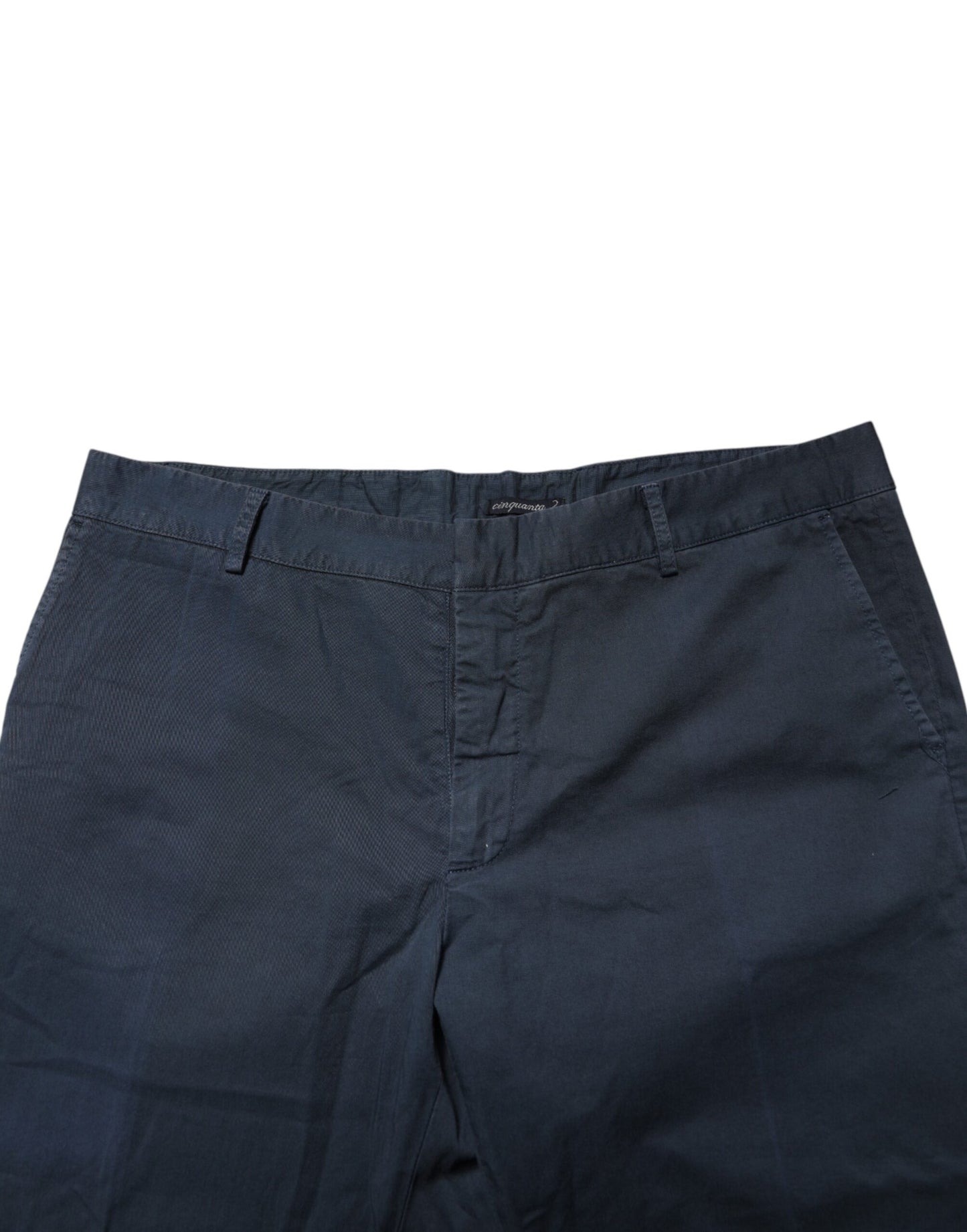 Pantalon chino bleu Master Coat coupe skinny taille mi-haute pour homme