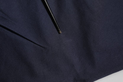 Pantalon chino Jeckerson bleu en coton stretch coupe droite pour homme