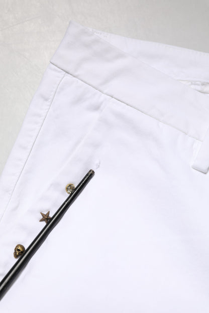 Jean skinny blanc AGLINI pour homme