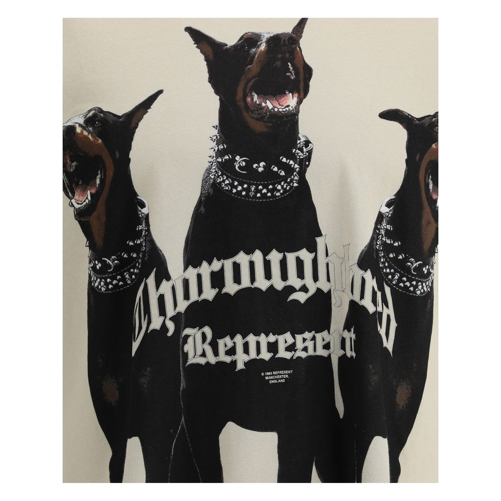 T-shirt en coton beige Represent