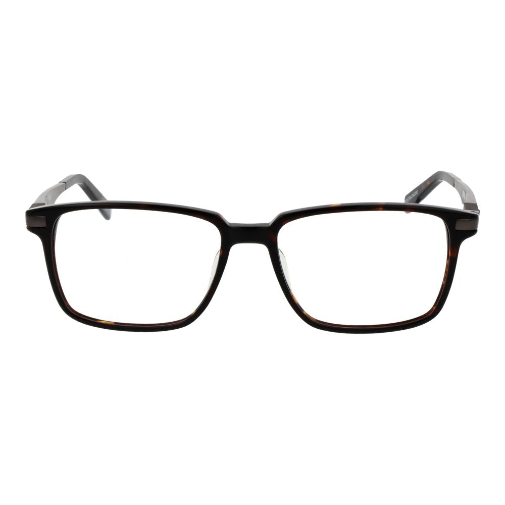 Lunettes en plastique marron Spy - Modèle carré