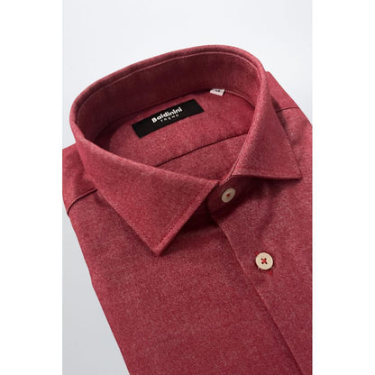 Chemise en coton rouge tendance Baldinini
