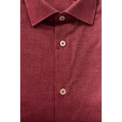 Chemise en coton rouge tendance Baldinini