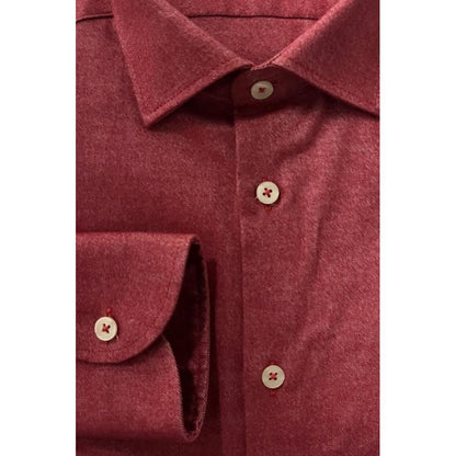 Chemise en coton rouge tendance Baldinini