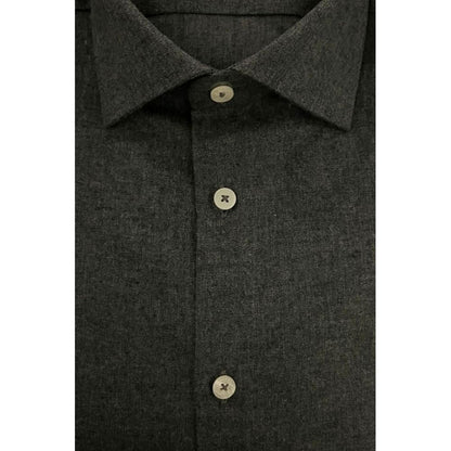 Chemise Baldinini Trend en coton gris
