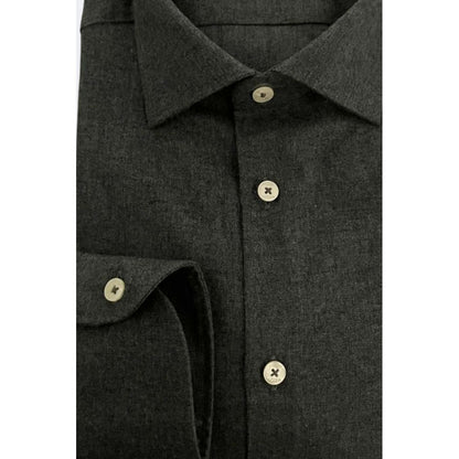 Chemise Baldinini Trend en coton gris