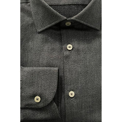 Chemise Baldinini Trend en coton gris