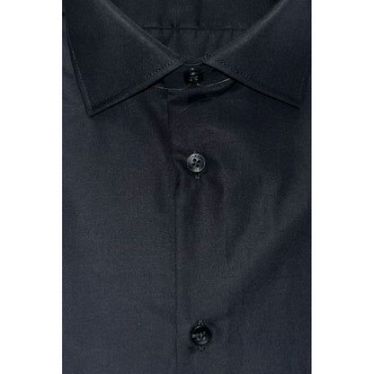 Chemise Baldinini Trend en coton noir