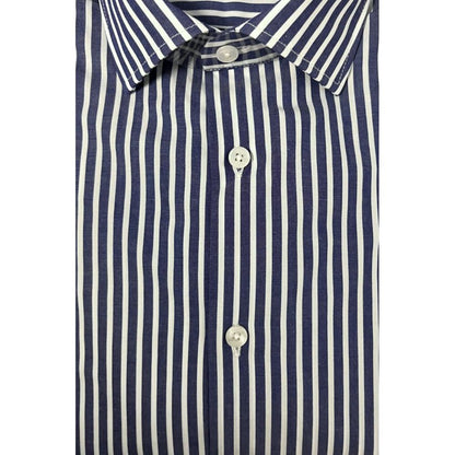Chemise en coton bleu tendance Baldinini
