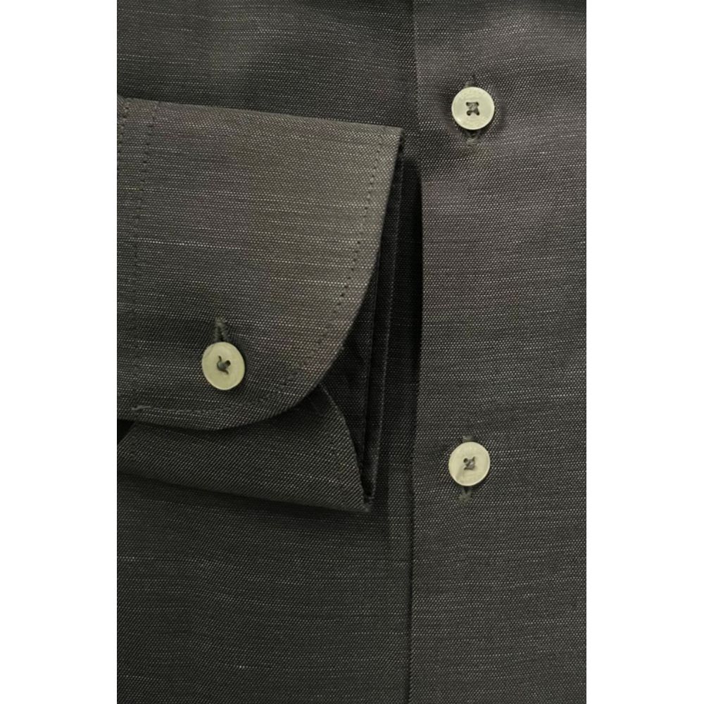 Chemise Baldinini Trend en coton gris