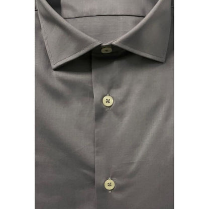 Chemise Baldinini Trend en coton gris