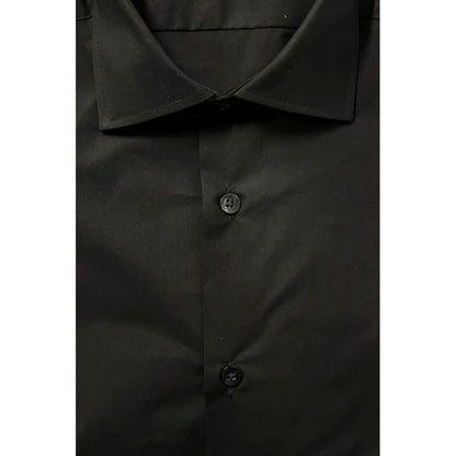 Chemise Baldinini Trend en coton noir