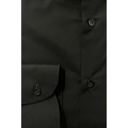 Chemise Baldinini Trend en coton noir