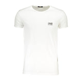 T-shirt en coton blanc Cavalli Class