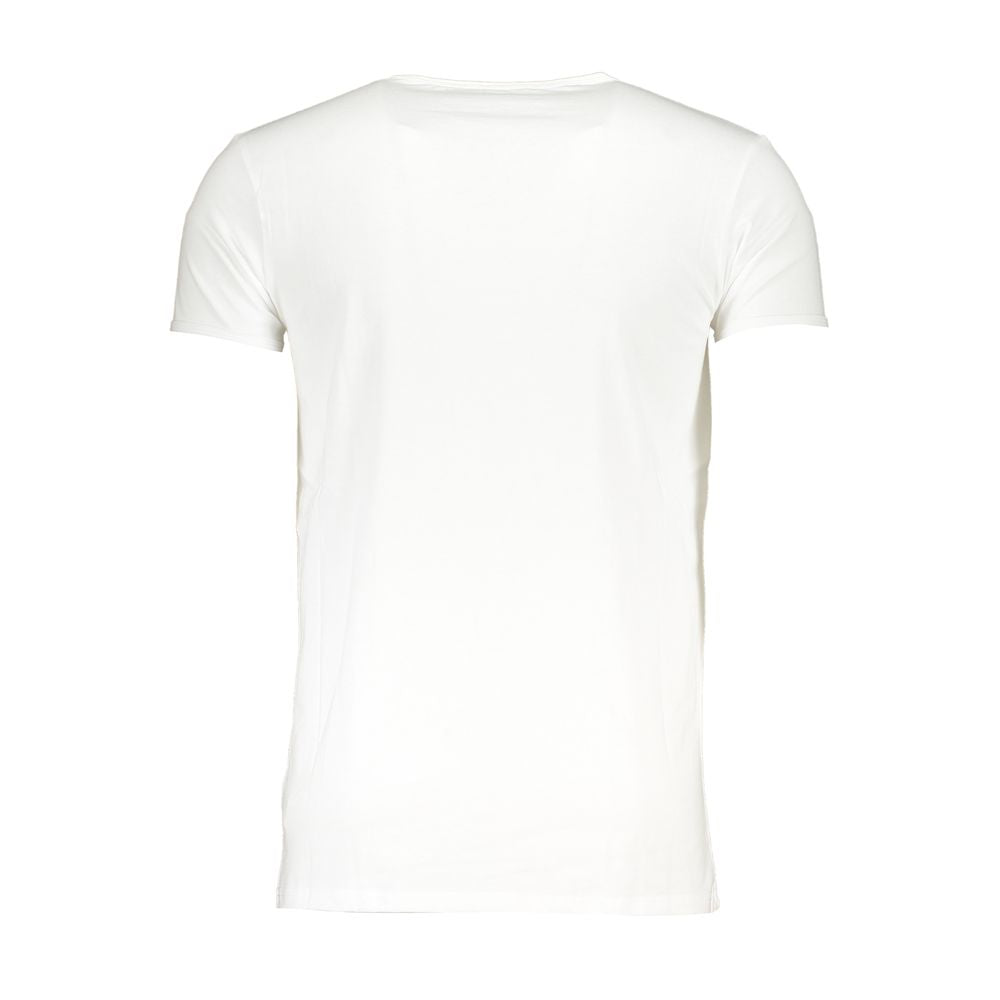 T-shirt en coton blanc Cavalli Class