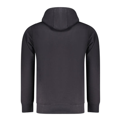 Sweat-shirt en coton bleu fusil