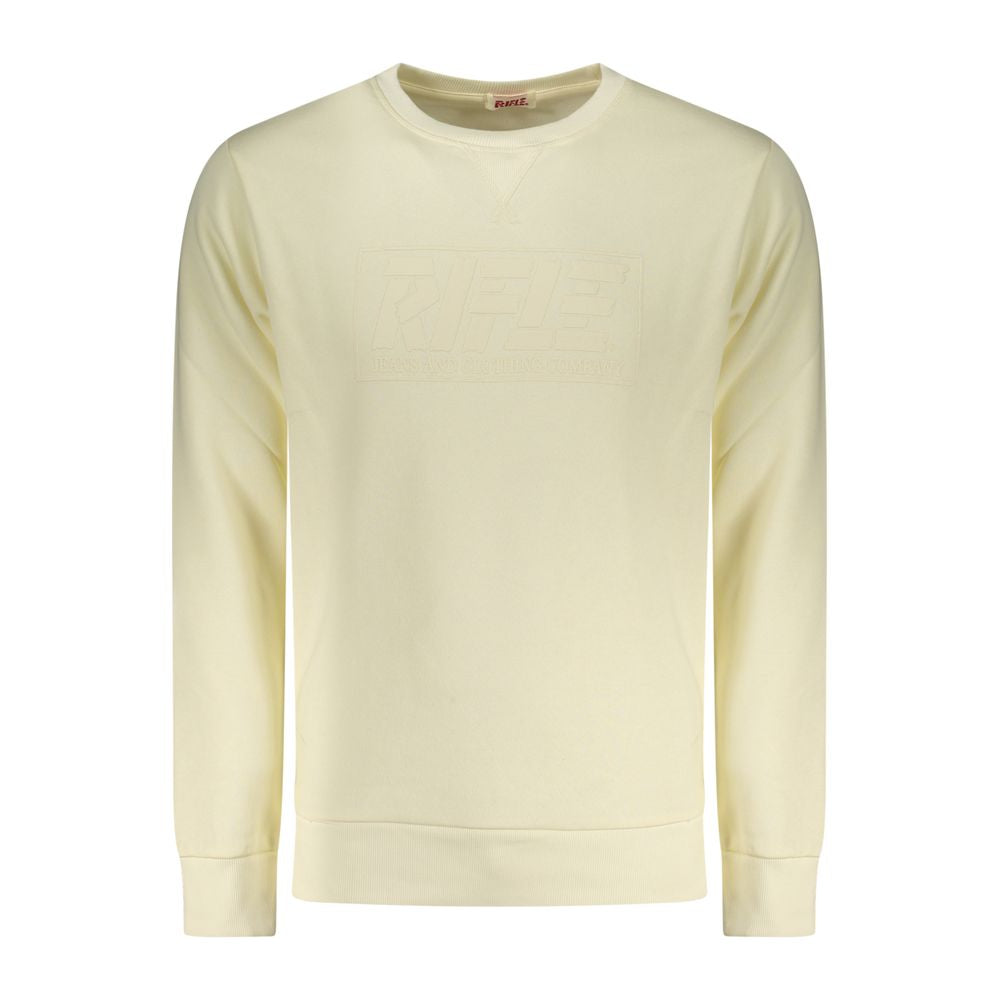 Sweatshirt en Coton Blanc Rifle