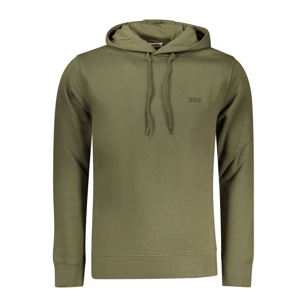 Sweatshirt en Coton Vert Rifle