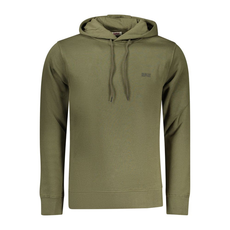 Geweergroen katoenen sweatshirt