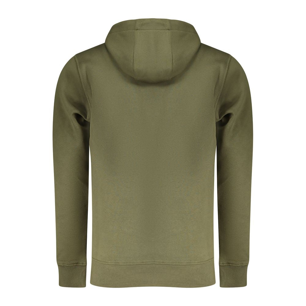 Sweatshirt en Coton Vert Rifle