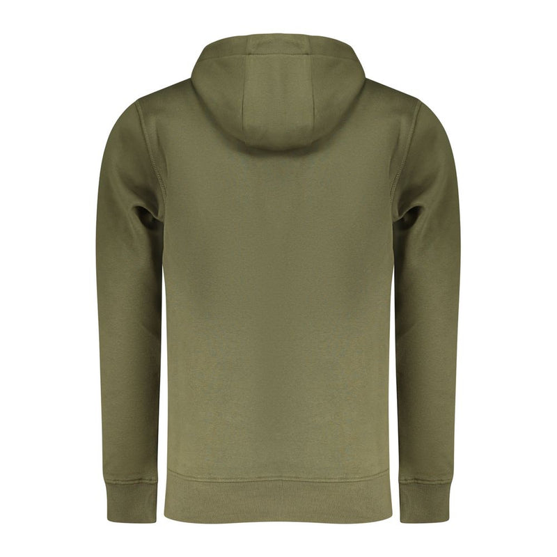 Geweergroen katoenen sweatshirt