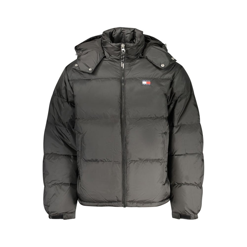Vestes et manteaux en polyester noir Tommy Hilfiger