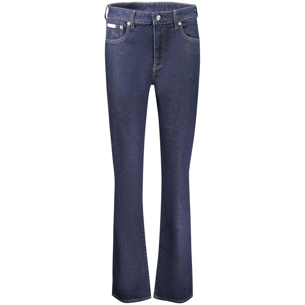Calvin Klein Blue Cotton Bootcut Jeans Denim - Style & Comfort