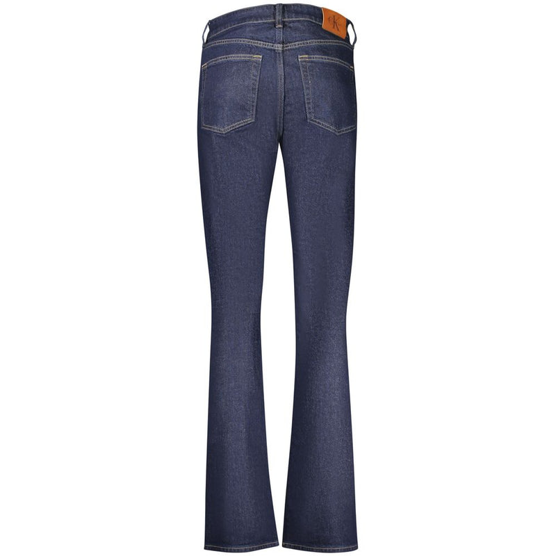 Calvin Klein Blue Cotton Bootcut Jeans Denim - Style & Comfort
