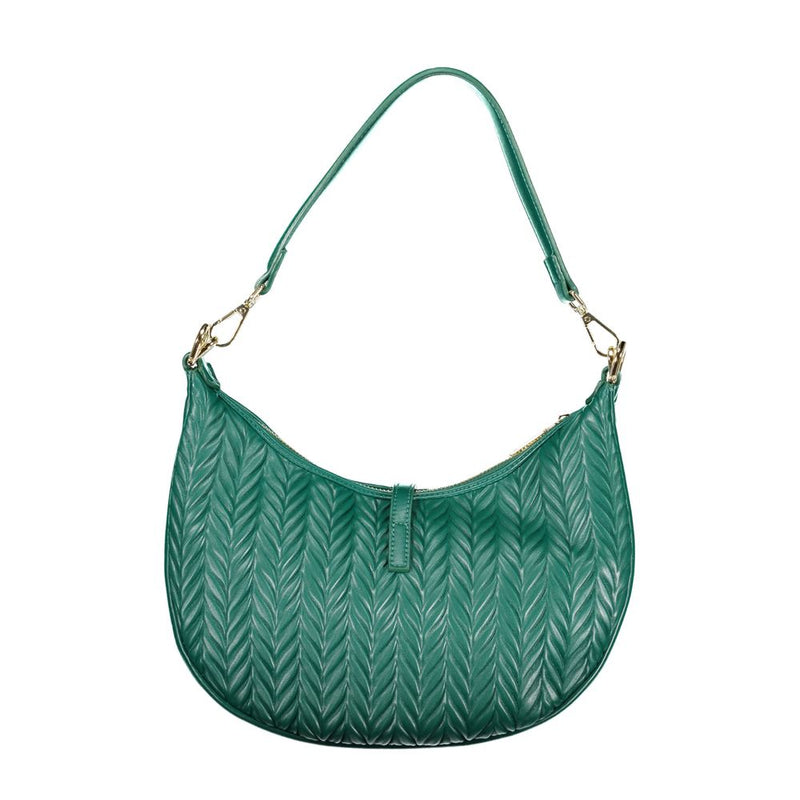 Mario Valentino Green Polyethylene Handbag - Élégante et Polyvalente