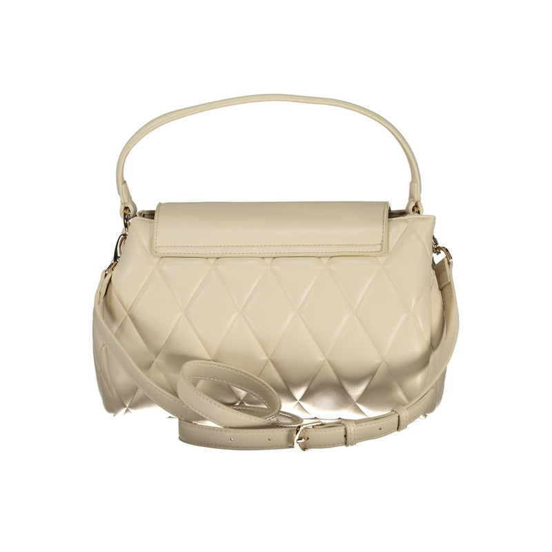 Mario Valentino Beige Polyethylene Handbag - Stylish & Practical