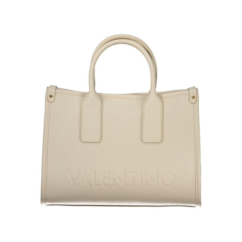 Sac à main en polyéthylène beige Mario Valentino - Élégant et polyvalent