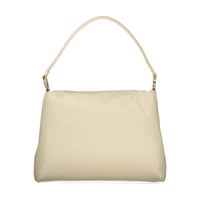 Sac à main en polyéthylène beige Mario Valentino - Élégant et Fonctionnel