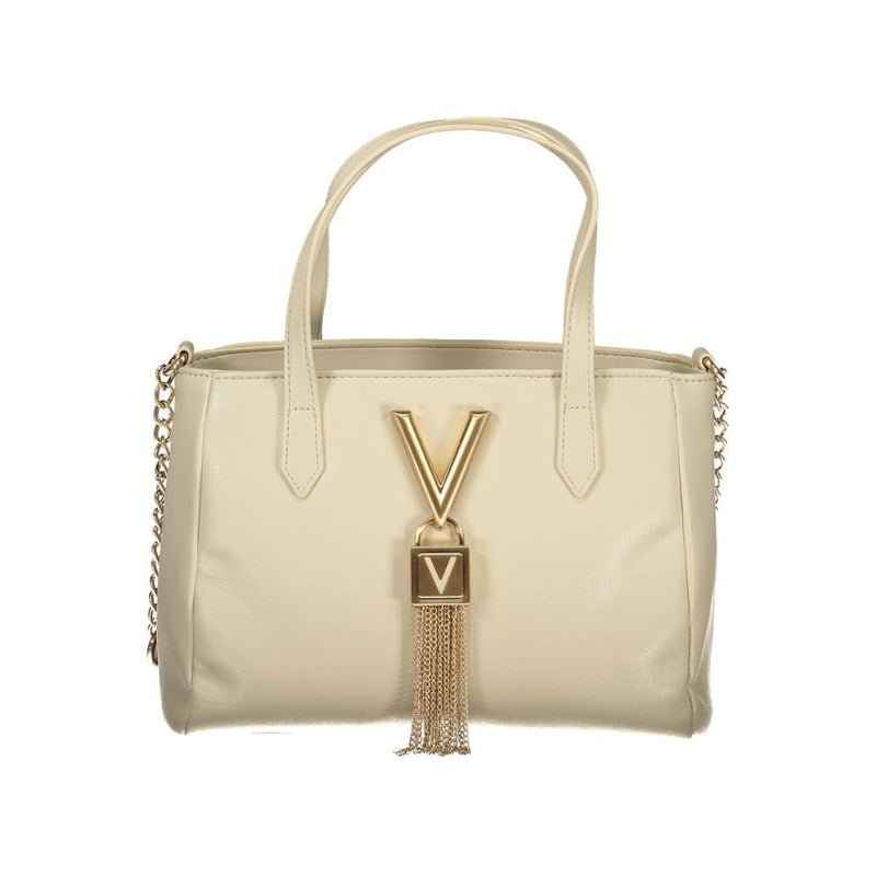 Sac à main en polyéthylène beige Mario Valentino - Élégant et polyvalent