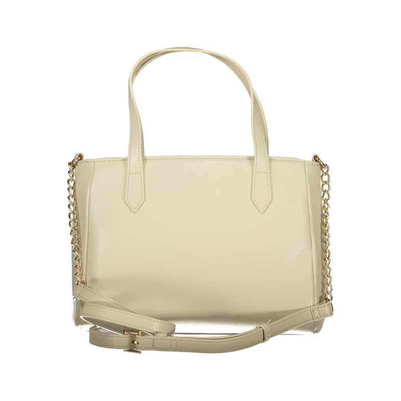 Sac à main en polyéthylène beige Mario Valentino - Élégant et polyvalent