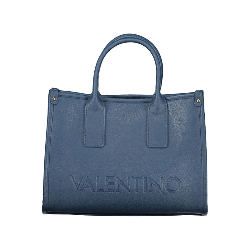 Mario Valentino Sac à Main Polyéthylène Bleu pour un Style Polyvalent