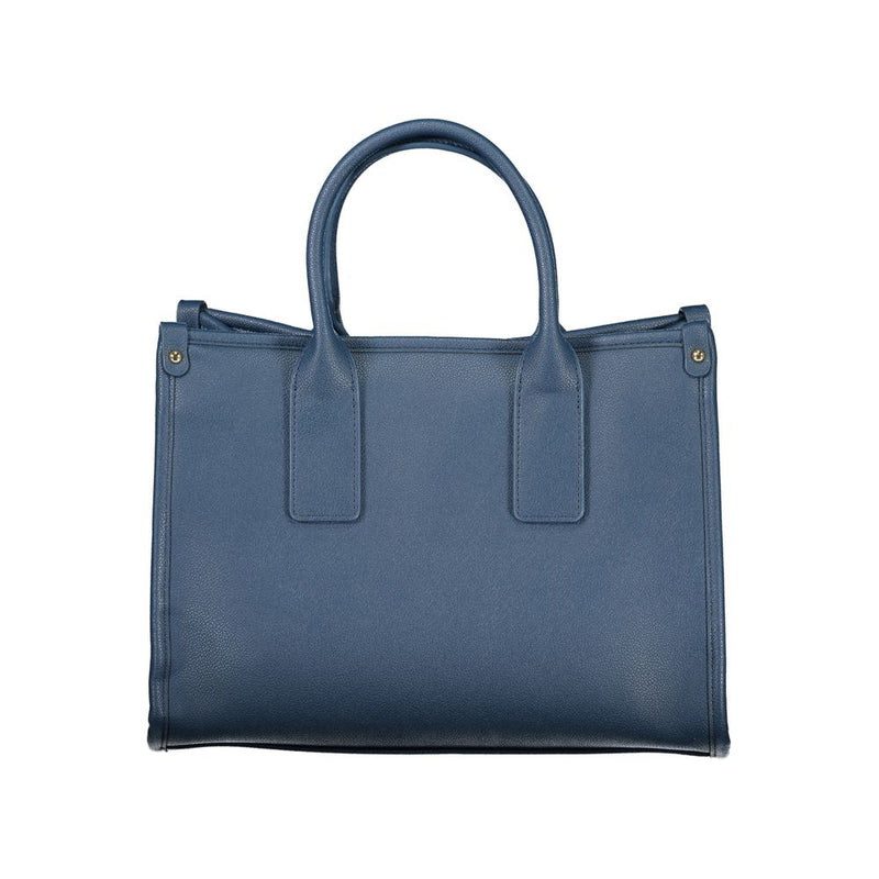 Mario Valentino Sac à Main Polyéthylène Bleu pour un Style Polyvalent