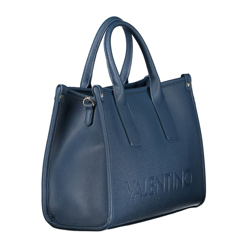 Mario Valentino Sac à Main Polyéthylène Bleu pour un Style Polyvalent
