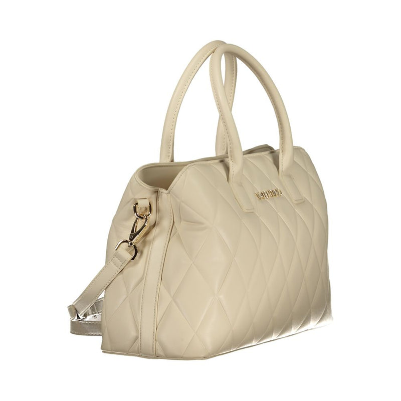 Mario Valentino Sac à main en polyéthylène beige - Élégant et fonctionnel