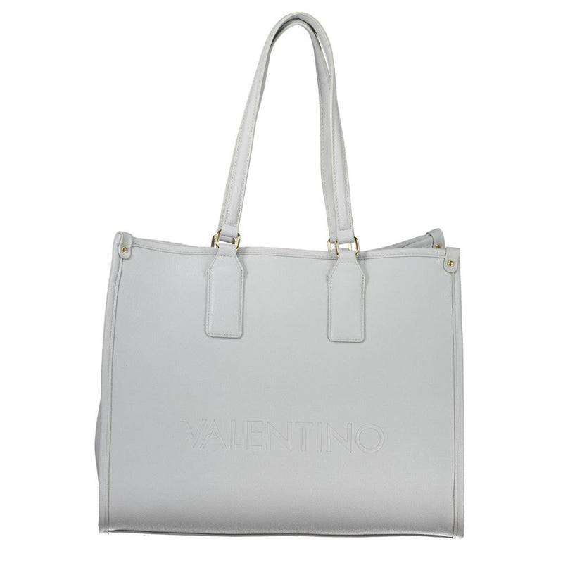 Mario Valentino Blue Polyethylene Handbag - Élégante et Polyvalente