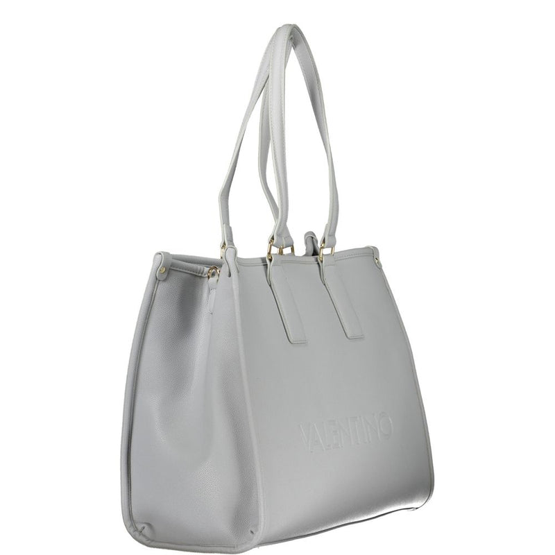 Mario Valentino Blue Polyethylene Handbag - Élégante et Polyvalente