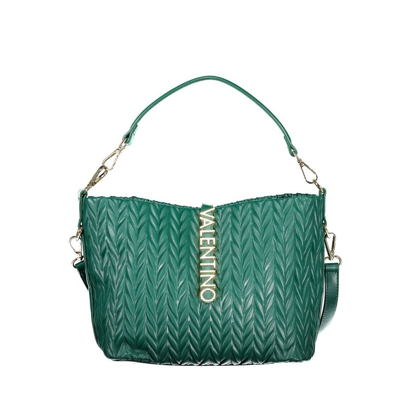 Mario Valentino Green Polyethylene Handbag - Stylish & Versatile