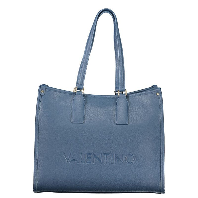 Mario Valentino Blue Polyethylene Handbag - Stylish & Eco-Friendly