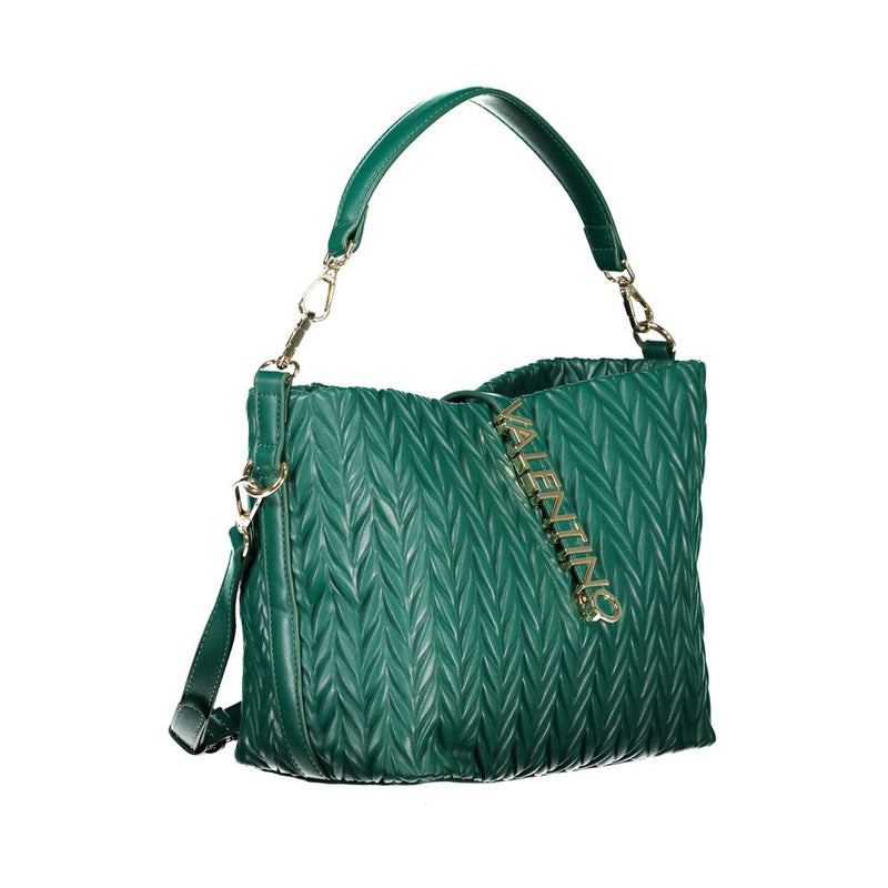 Mario Valentino Green Polyethylene Handbag - Stylish & Versatile