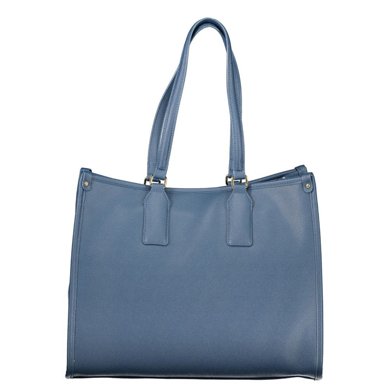 Mario Valentino Blue Polyethylene Handbag - Stylish & Eco-Friendly
