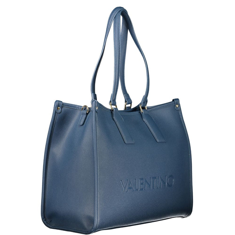 Mario Valentino Blue Polyethylene Handbag - Stylish & Eco-Friendly