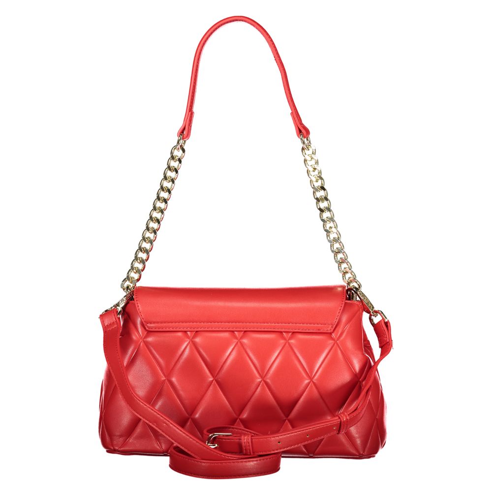 Mario Valentino Red Polyethylene Handbag - Chic & Versatile