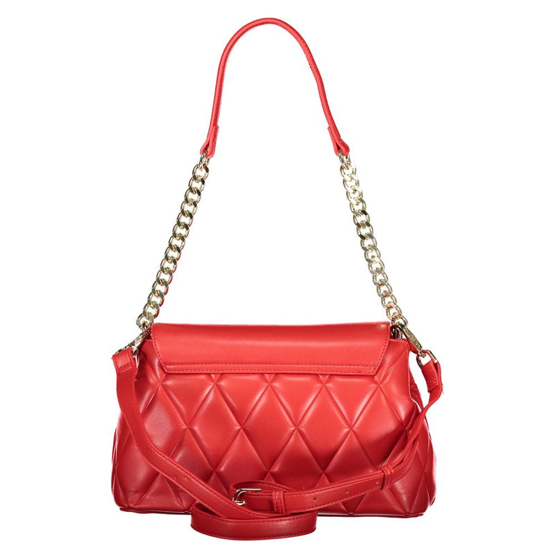 Mario Valentino Red Polyethylene Handbag - Chic & Versatile