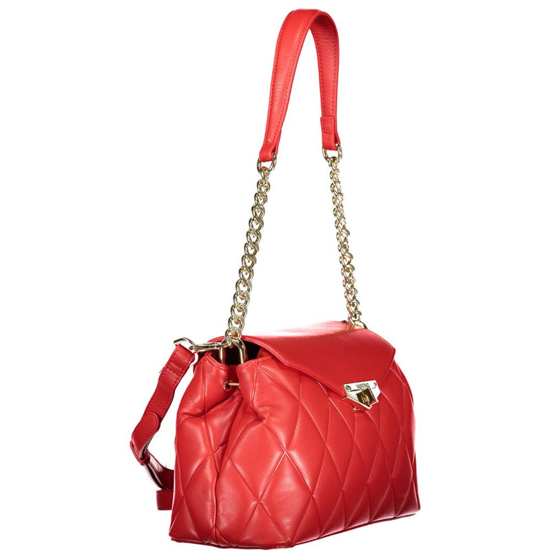 Mario Valentino Red Polyethylene Handbag - Chic & Versatile